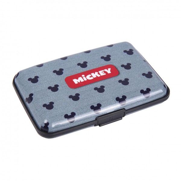 CARTERA TARJETERO RIGIDO MICKEY