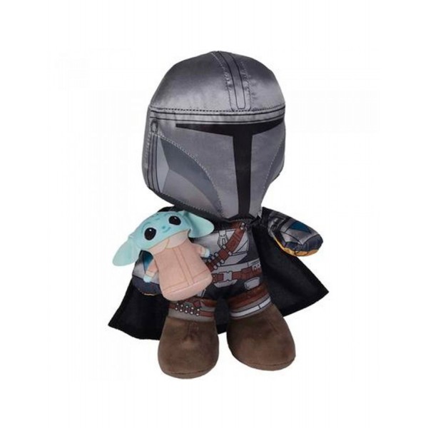 STAR WARS PELUCHE MANDALORIAN AND CHILD
