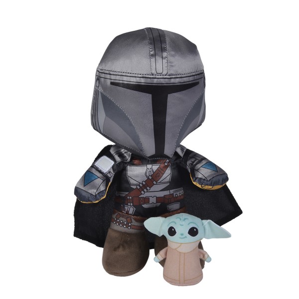 STAR WARS PELUCHE MANDALORIAN AND CHILD