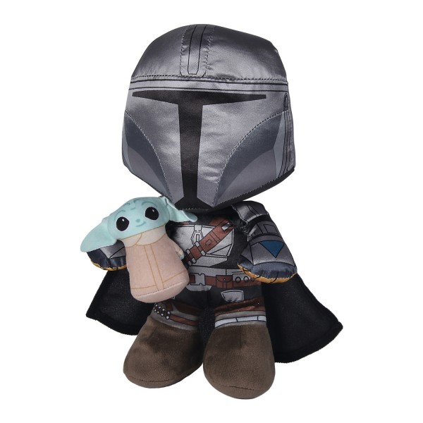 STAR WARS PELUCHE MANDALORIAN AND CHILD