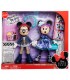 Pack 2 muñecas Minnie and Mickey Mouse Movie Night Disney 24cm
