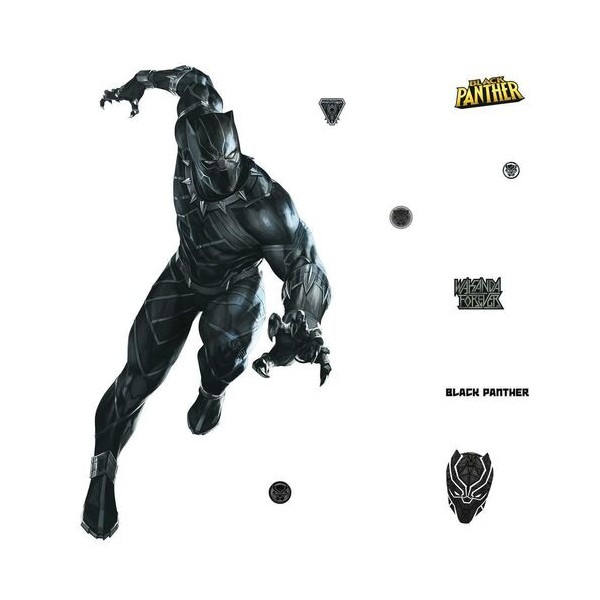 Pegatinas decorativas gigante Avengers Black Panther
