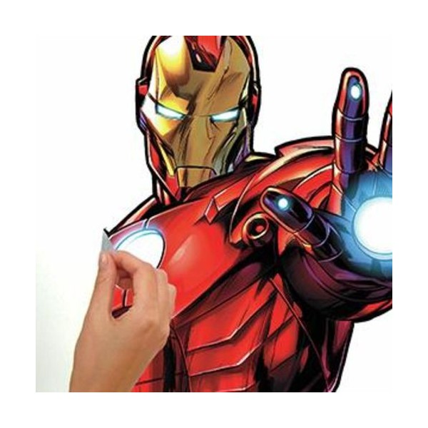 Iron Man Gigante con brillo