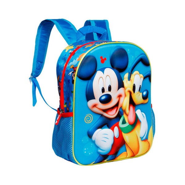 Mochila 3D Pluto Mickey Disney 31cm