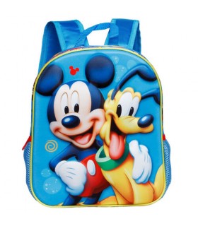 Mochila 3D Pluto Mickey Disney 31cm