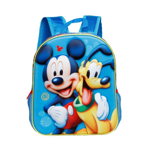 Mochila 3D Pluto Mickey Disney 31cm