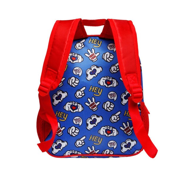 Mochila 3D Grins Mickey Disney 31cm
