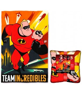 MANTA SILK TOUCH 100X150CM THE INCREDIBLES 2