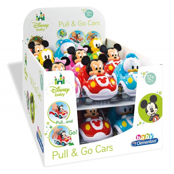 Coche Pull-Back Disney Babies
