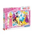 Disney Princess - 104 piezas - Supercolor Puzzle