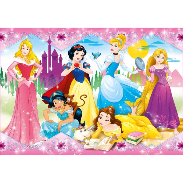 Disney Princess - 104 piezas - Supercolor Puzzle