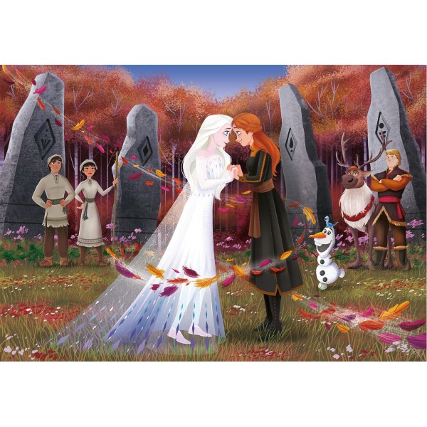 Disney Frozen 2 - 104 piezas - Supercolor Puzzle