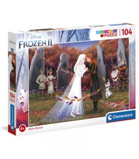 Disney Frozen 2 - 104 piezas - Supercolor Puzzle