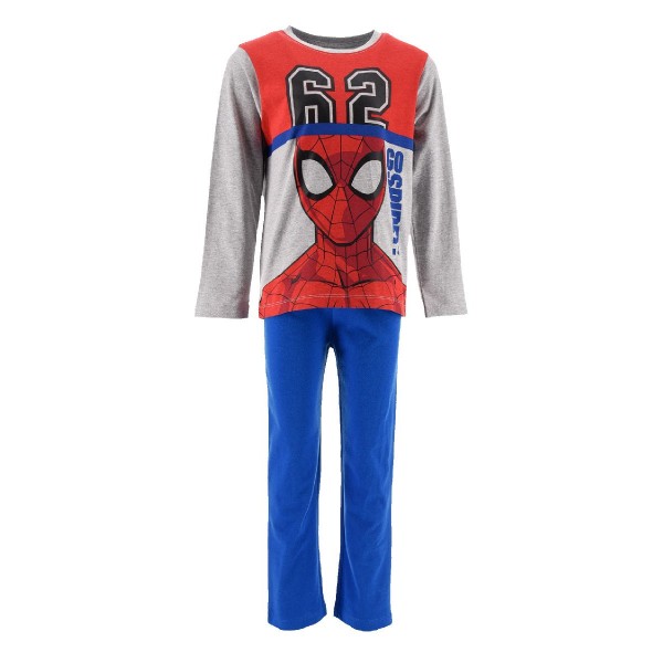 PIJAMA LARGO JERSEY SPIDERMAN