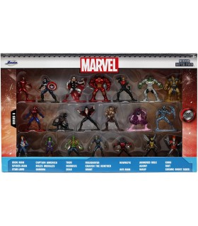 Set 20 figuras Marvel 4cm