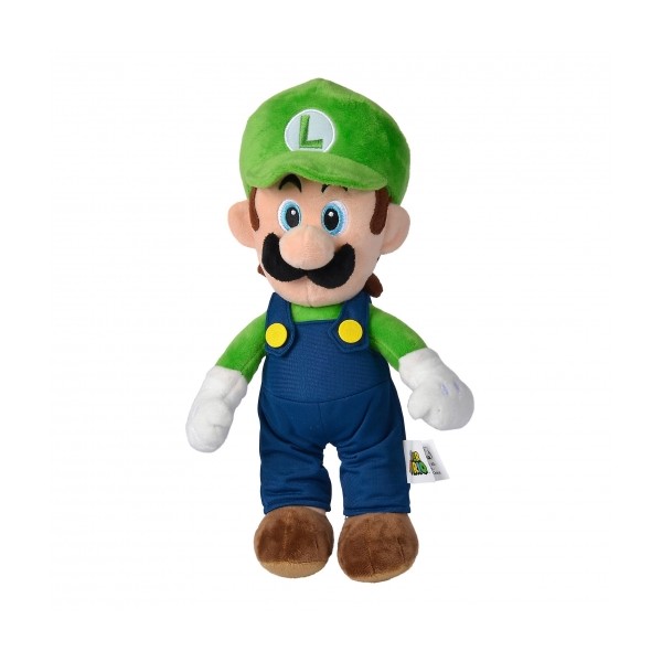 MARIO BROS - Peluche Luigi Simba 30 cm