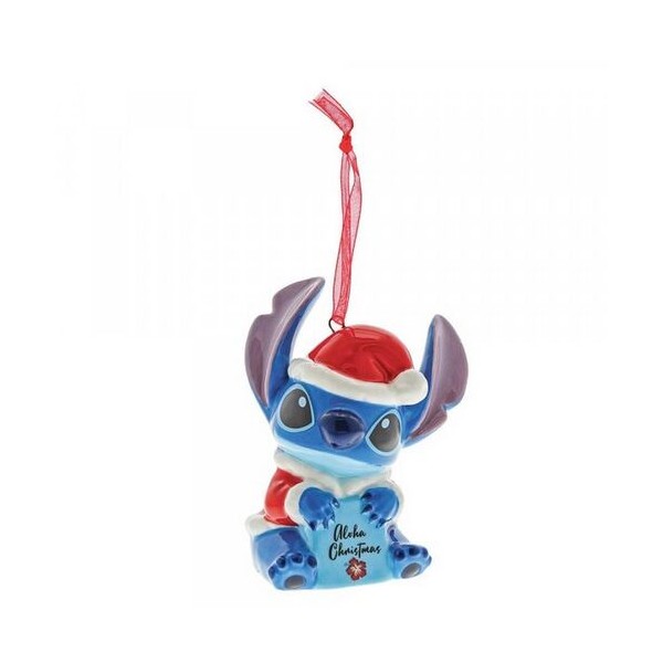 Adorno Navideño Lilo & Stitch Santa