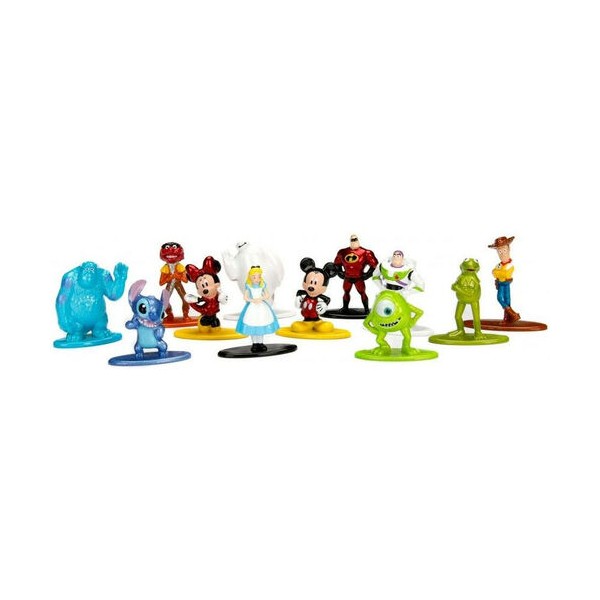 Set 10 figuras Nano Metalfigs Disney Pixar 4cm