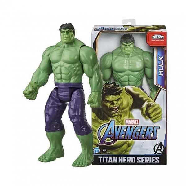 Figura titan hero deluxe Hulk Marvel Los Vengadores