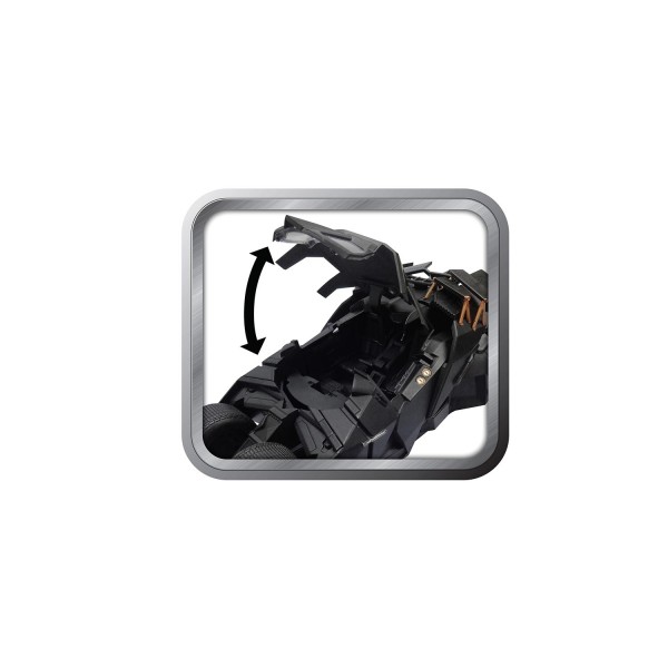 Batmovil metal 1:24 2008 El caballero oscuro