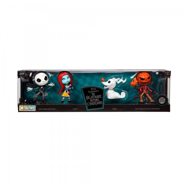 Set 4 figuras Pesadilla antes de Navidad