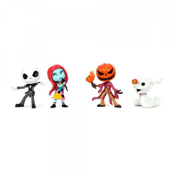 Set 4 figuras Pesadilla antes de Navidad