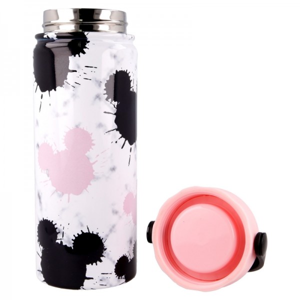 BOTELLA ACERO INOXIDABLE TERMO CON ASA 530 ML | MICKEY