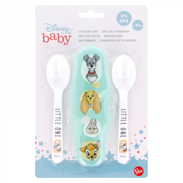 ESTUCHE CON 2 CUCHARAS PARA BEBE | CLASSIC SUNBEAM