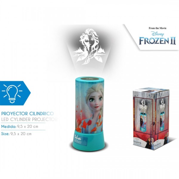 PROYECTOR LED CILINDRICO FROZEN 2