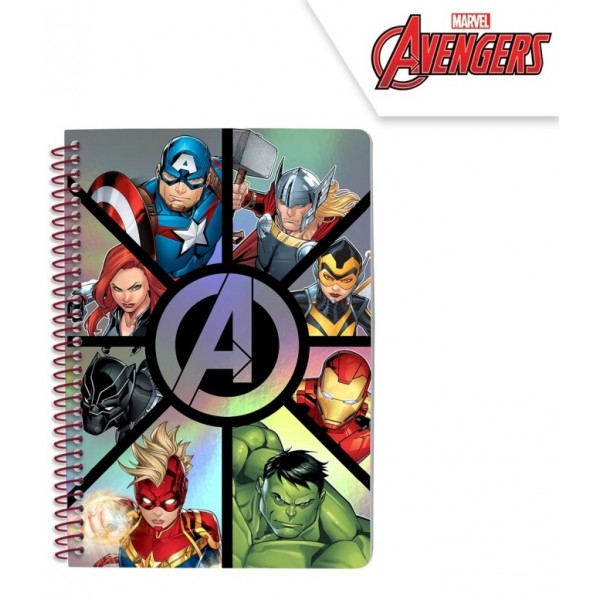 Libreta Vengadores A5