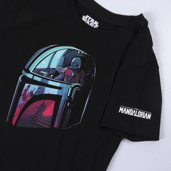 CAMISETA CORTA SINGLE JERSEY PUNTO THE MANDALORIAN