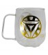 TAZA DE CRISTAL DE DOBLE PARED 290 ML | MARVEL