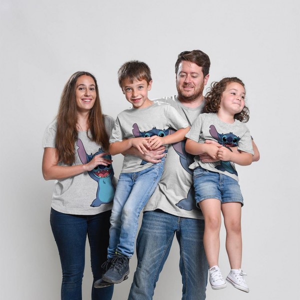 CAMISETA CORTA SINGLE JERSEY PUNTO STITCH