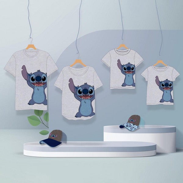 CAMISETA CORTA SINGLE JERSEY PUNTO STITCH