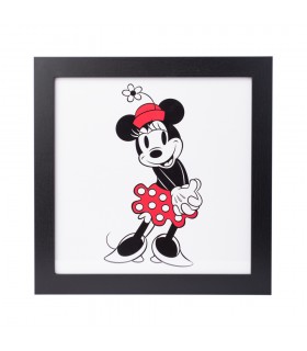 PRINT ENMARCADO 30X30 CM DISNEY MINNIE CLASSIC