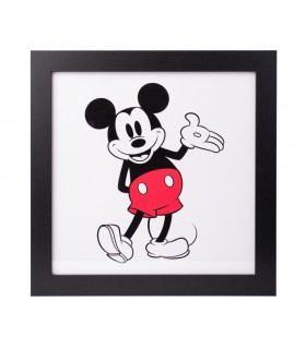 PRINT ENMARCADO 30X30 CM DISNEY MICKEY CLASSIC