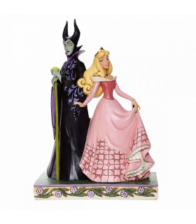 FIGURA DISNEY LA BELLA DURMIENTE AURORA Y MALEFICA