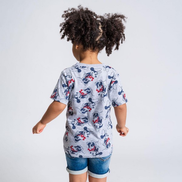 CAMISETA CORTA SINGLE JERSEY PUNTO MINNIE