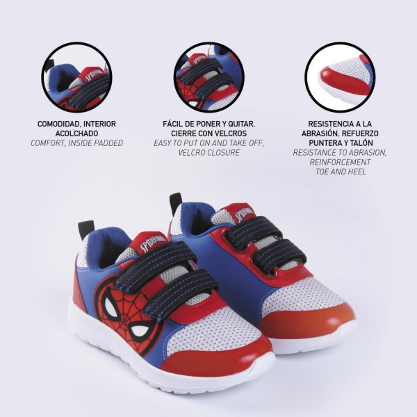 DEPORTIVA SUELA LIGERA EVA POLIESTER SPIDERMAN