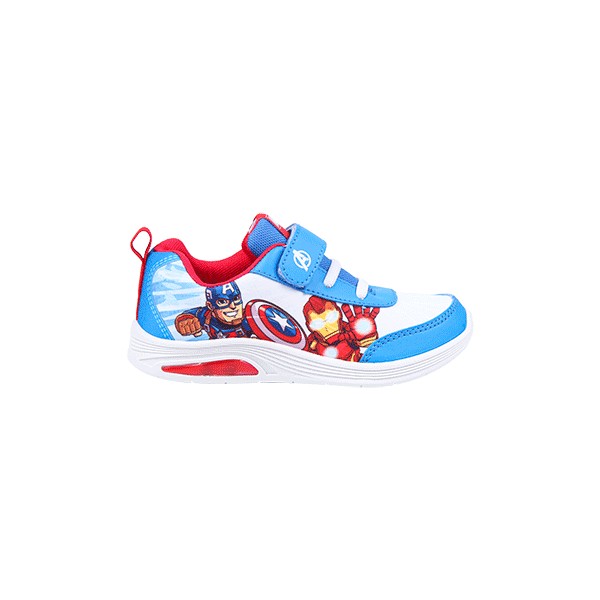 DEPORTIVA SUELA PVC CON LUCES AVENGERS