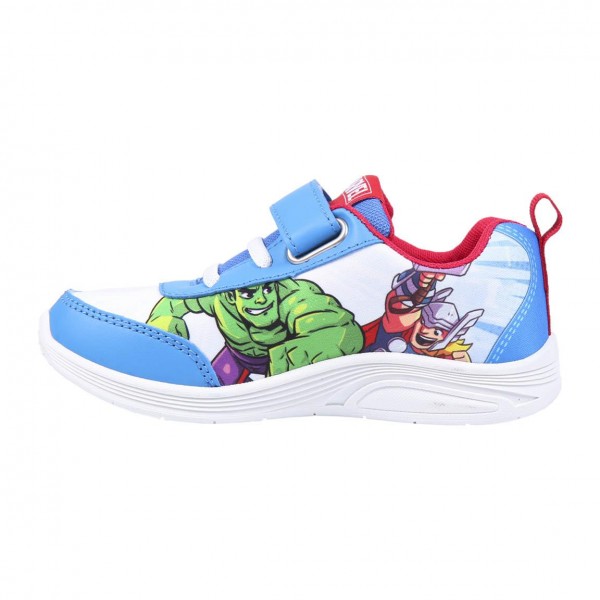 DEPORTIVA SUELA PVC CON LUCES AVENGERS