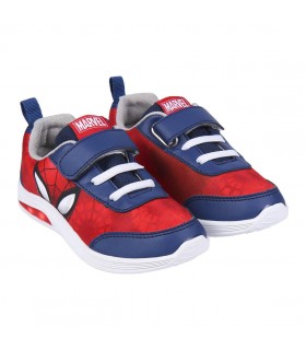 DEPORTIVA SUELA PVC CON LUCES SPIDERMAN