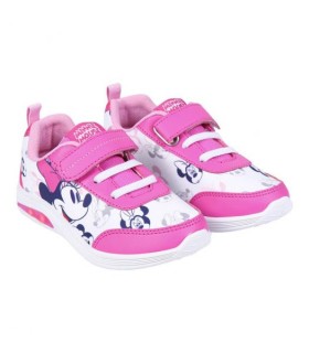 Deportiva Suela Pvc Con Luces Minnie