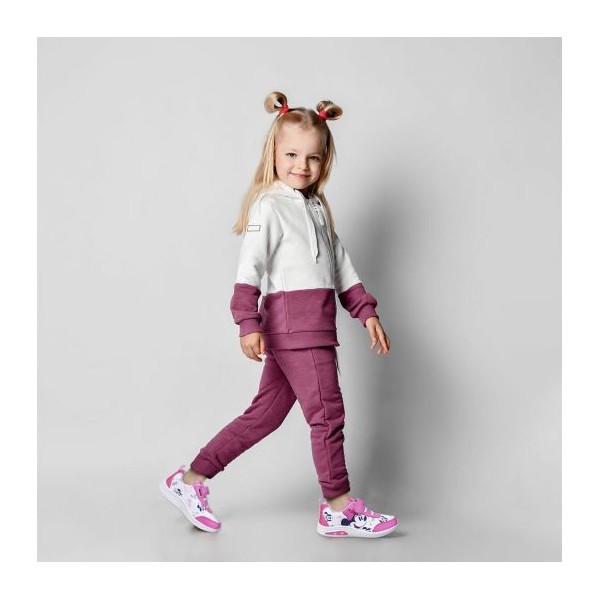Deportiva Suela Pvc Con Luces Minnie