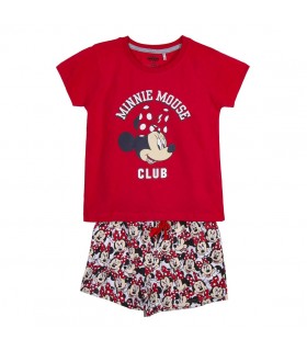 PIJAMA CORTO SINGLE JERSEY PUNTO MINNIE