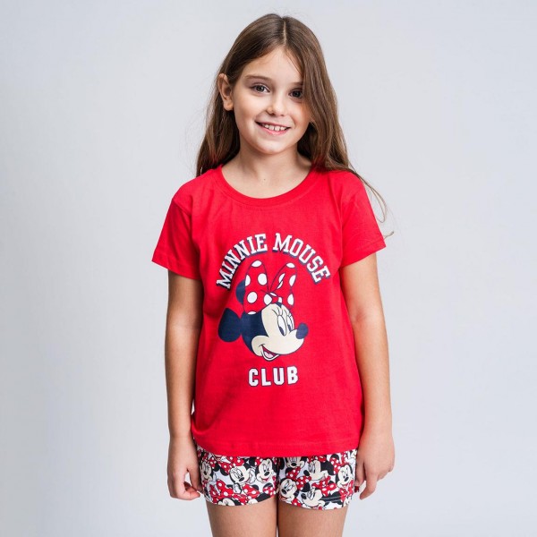 PIJAMA CORTO SINGLE JERSEY PUNTO MINNIE