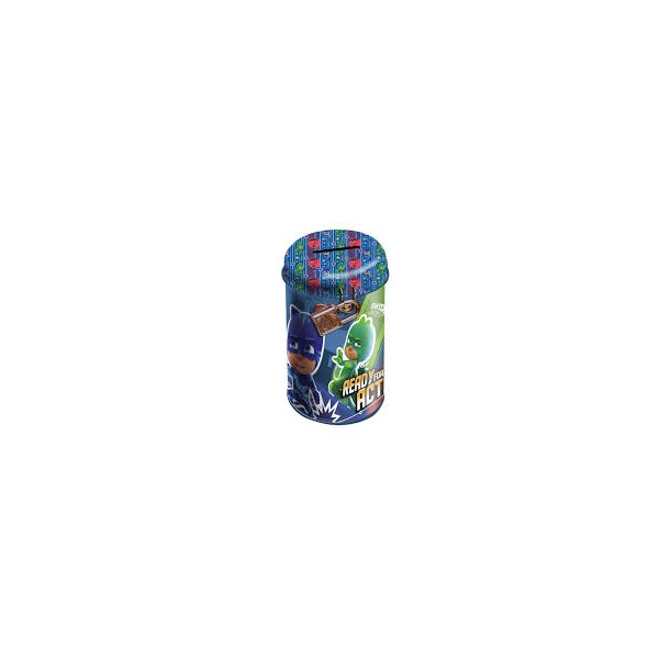 PJMASKS HUCHA CILINDRICA C/CANDADO