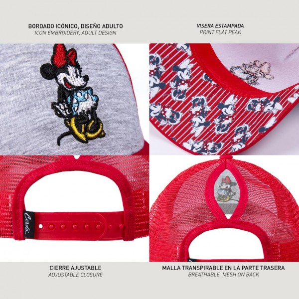 GORRA VISERA CURVA COLETERO MINNIE