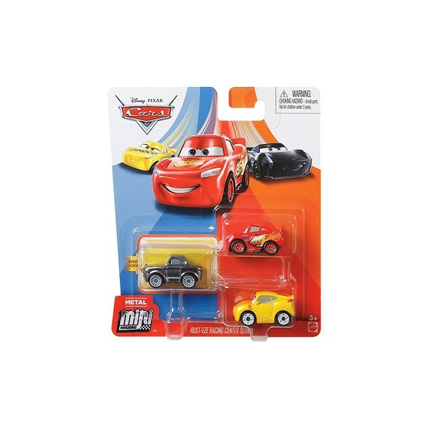 Disney Cars Pack de 3 mini vehículos