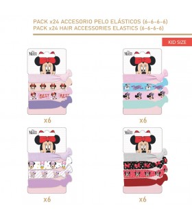 ACCESORIOS PELO ELÁSTICOS (MINNIE)